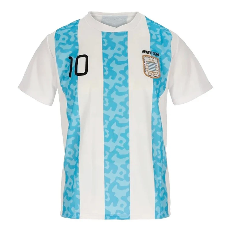 Argentinien Fan T Shirt Kinder Erwachsene WM EM Fußball Trikot