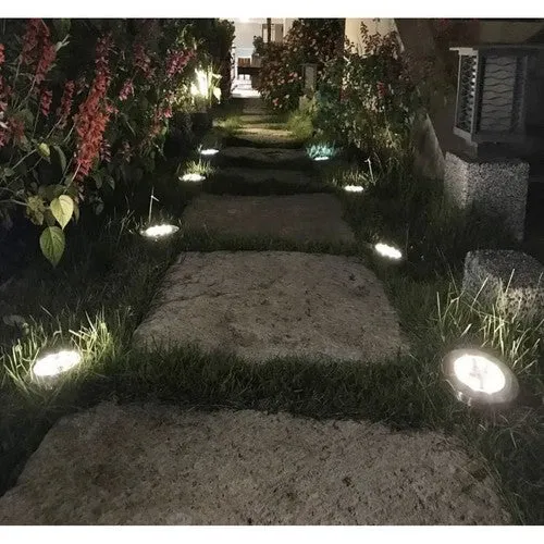 Solar Gartenleuchten LED Außenleuchte IP65 kaltweiß 1/12 Stück