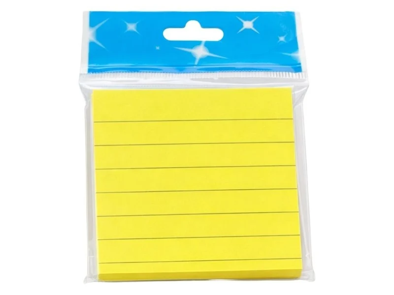 Haftnotizen liniert selbstklebend 100 Blatt Notizzettel Block 6957990902729