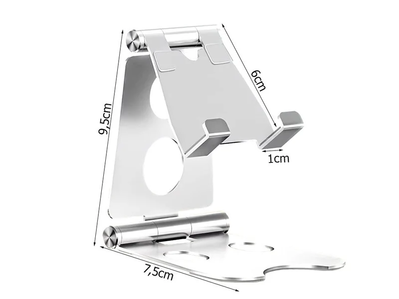 Handyhalter Tablet Halter Metall Ständer rutschfest klappbar
