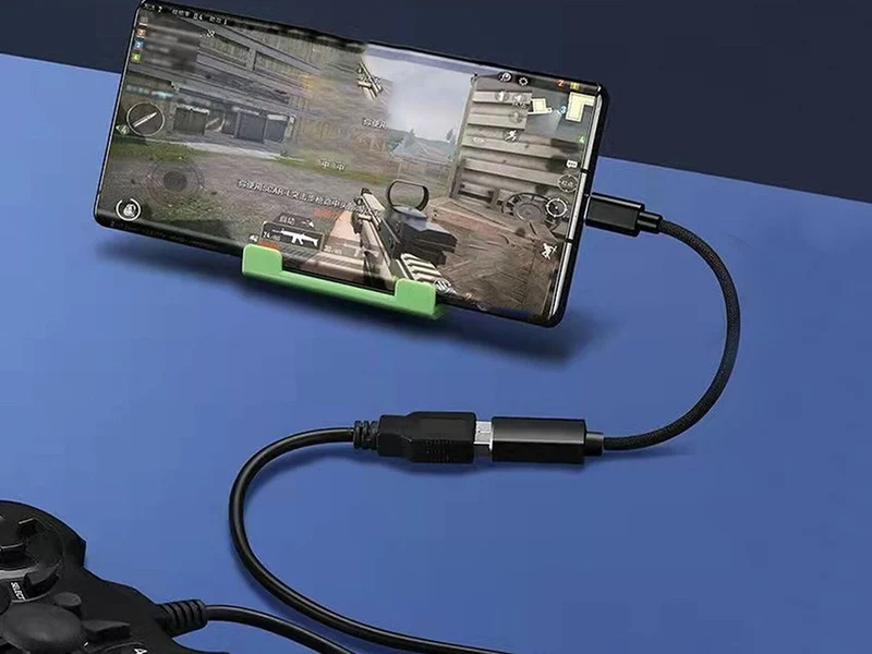 USB-C auf USB-A 3.0 Adapter OTG 11cm Kabel Datenübertragung