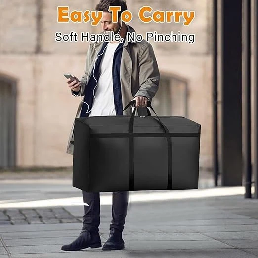 XXL Aufbewahrungstasche 100–210L – Wasserdichte Oxford Umzugstasche für Kleidung & Bettwäsche