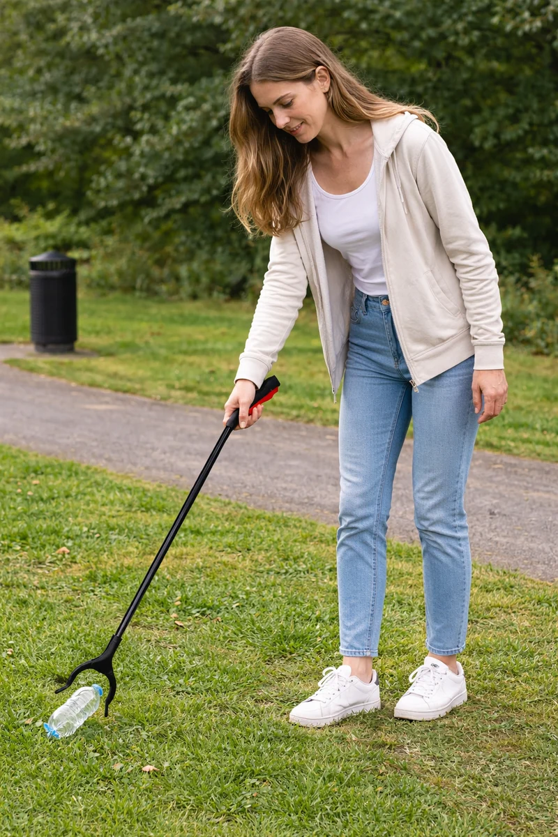 10x Greifzange 80cm PickUp Tool Müllgreifer Greifhilfe Müllzange Greifarm Müll