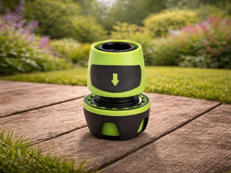 Schnellkupplung 1/2 Zoll Gartenschlauch Verbinder Klick