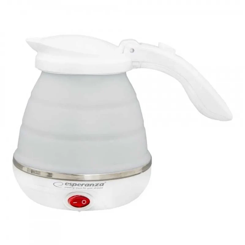 Esperanza EKK023 Mini Wasserkocher 0,5 L 750 W – kompakter Reisewasserkocher mit Abschaltautomatik