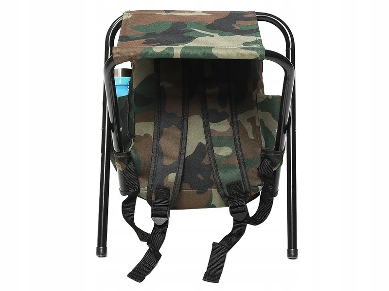 Angelstuhl Rucksack 3in1 faltbar Campingstuhl mit Tasche Outdoor