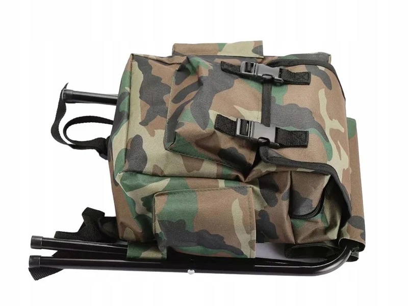 Angelstuhl Rucksack 3in1 faltbar Campingstuhl mit Tasche Outdoor