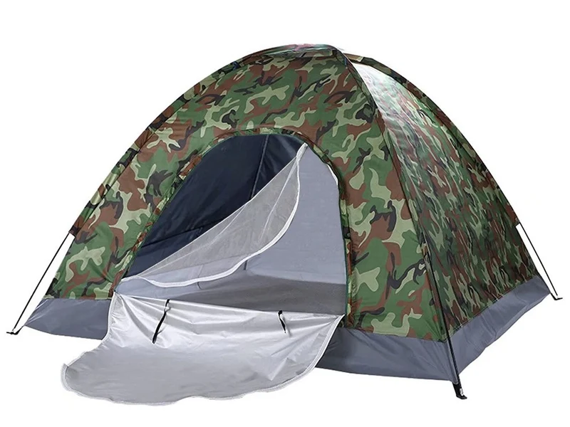Campingzelt 2-3 Personen XXL leicht mit Moskitonetz Outdoor Reisezelt