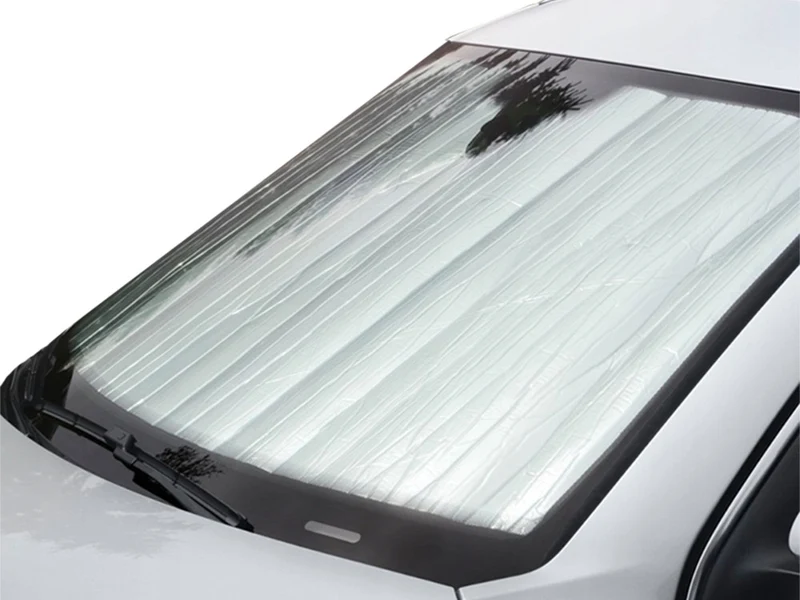 Auto Sonnenschutz für Windschutzscheibe 130x60cm – Hitzeschutz und Frostschutz Abdeckung