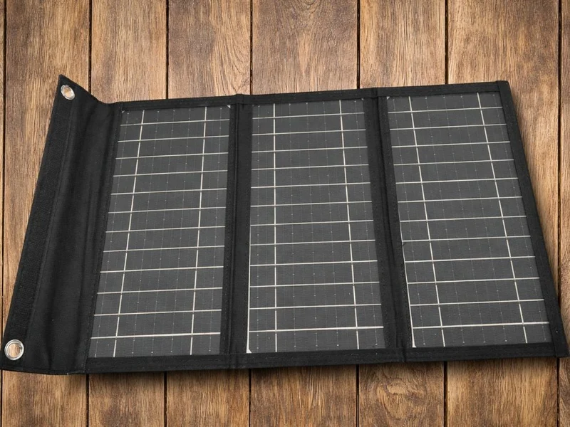 Solarpanel 20W faltbar USB-C Ladegerät für Handy Powerbank Camping Outdoor