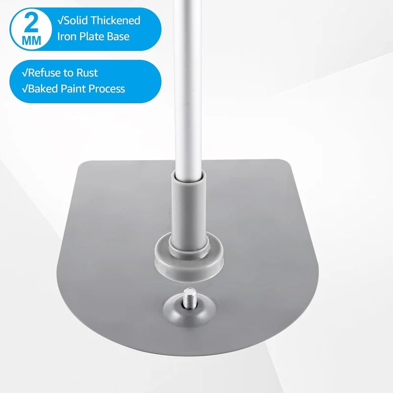 A4 Infoständer höhenverstellbar 38-65cm Metall Menüständer Display