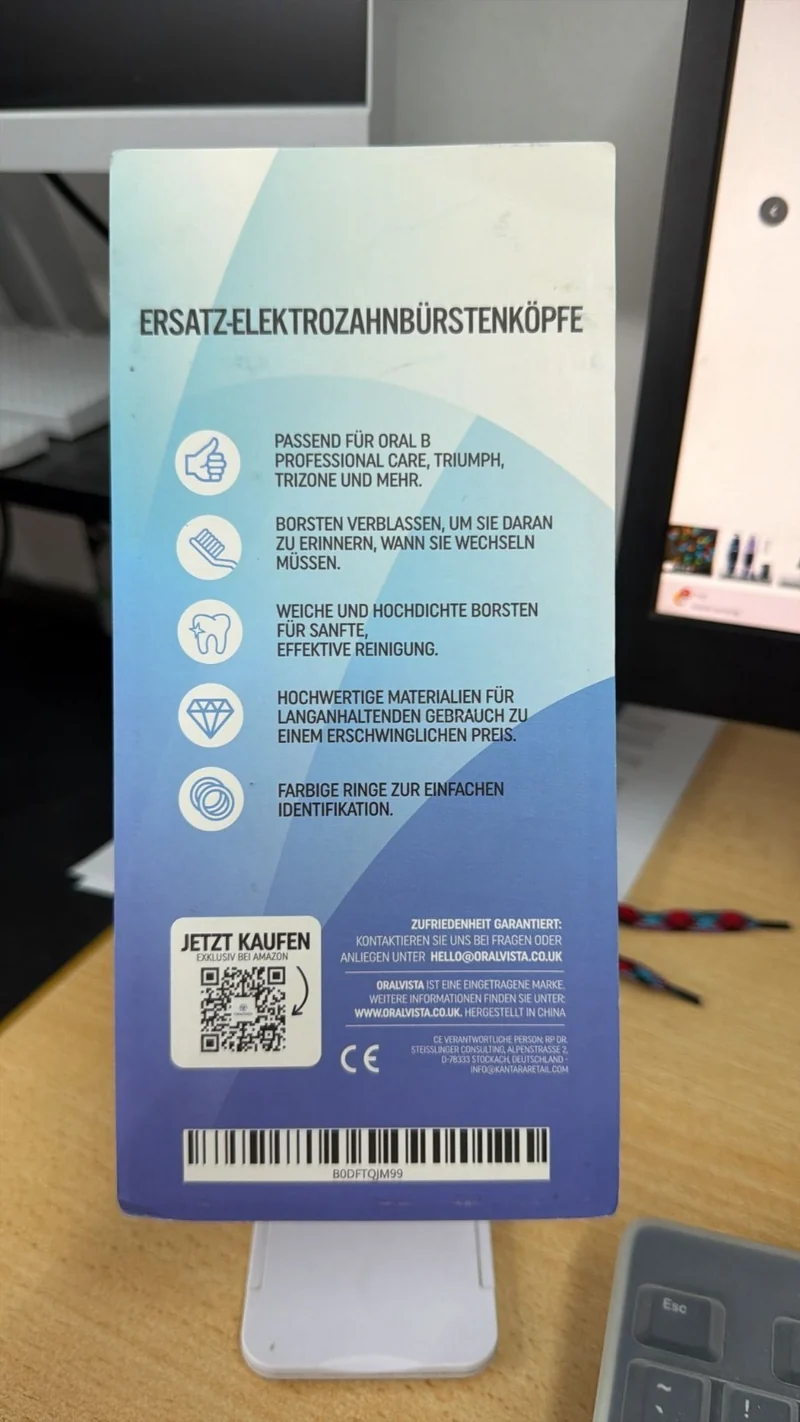 16x Ersatz Zahnbürstenköpfe für Oral B – Kompatibel & Sanfte Reinigung