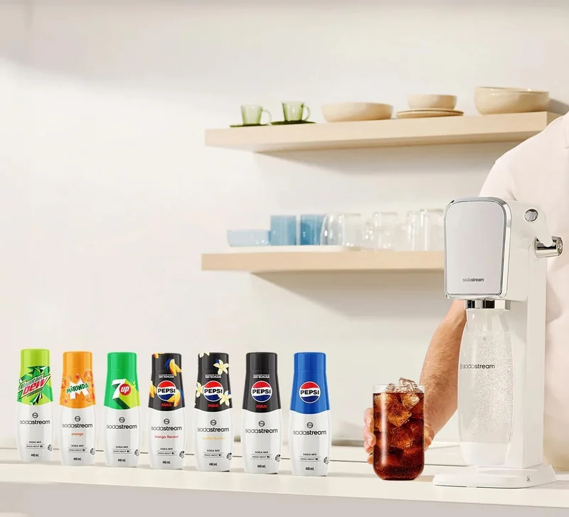 SodaStream Sirup Pepsi Zero 440ml – Für 9L Fertiggetränk Zuckerfrei