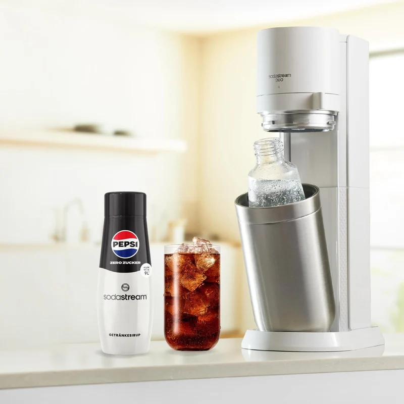SodaStream Sirup Pepsi Zero 440ml – Für 9L Fertiggetränk Zuckerfrei