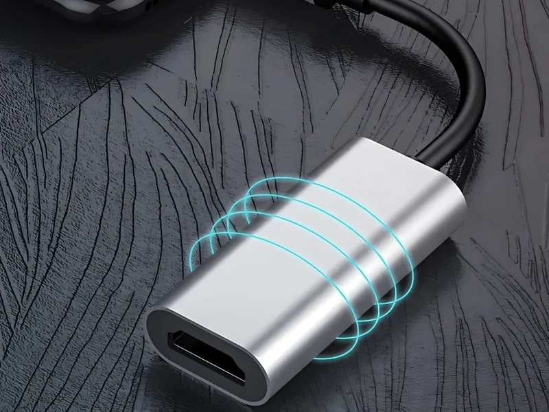 USB C auf HDMI Adapter 4K 60Hz 18cm Kabel USB 3.1 Laptop Monitor