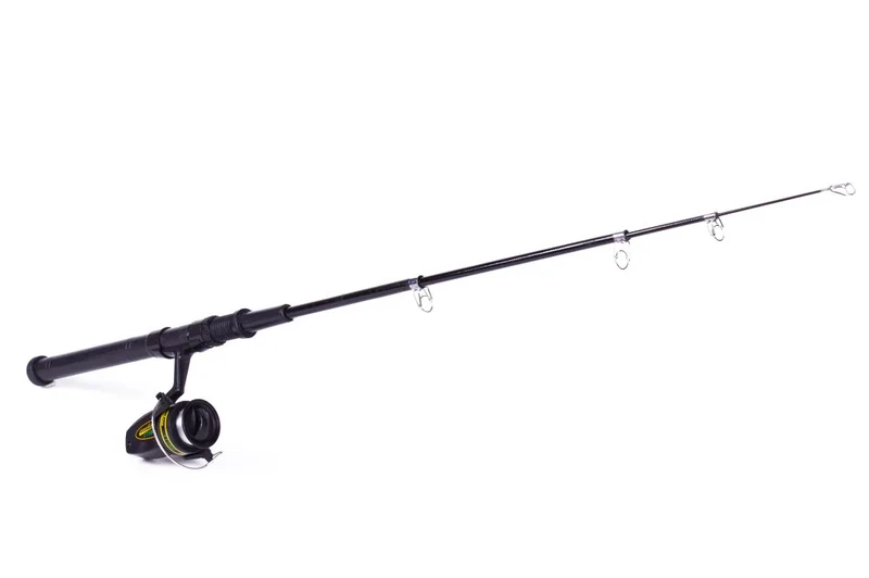 Angelset Teleskop Rute 165cm Rolle Set Haken Schwimmer Angeln