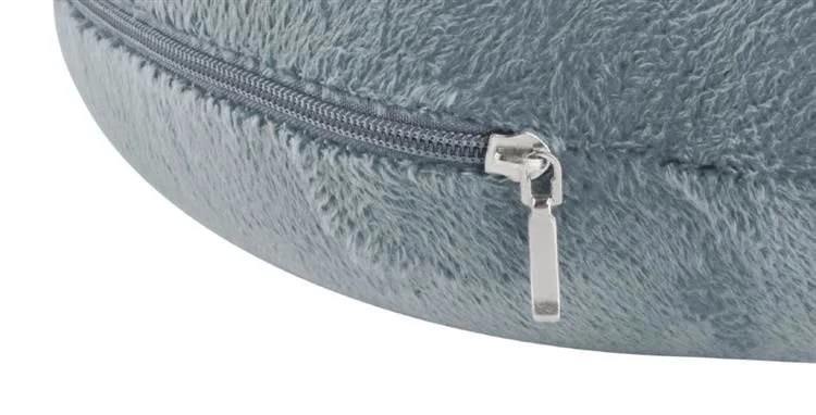 Reisekissen Nackenkissen Memory Foam – ergonomisches Reise Kissen Grau 8717344991452