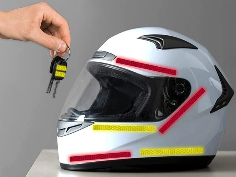 Reflektierendes Klebeband 3 Stück 8m – Warnband für Fahrrad, Auto, Motorrad
