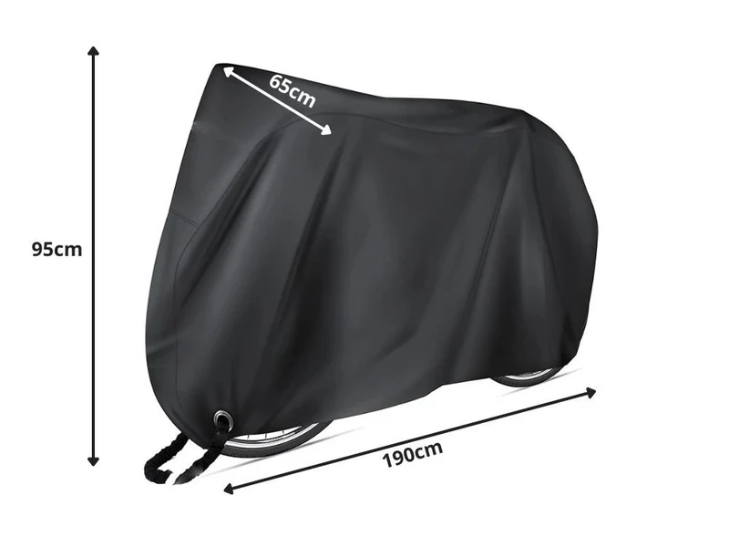 Fahrradabdeckung Wasserdicht 190x95 cm Fahrrad Überzug UV Schutz Outdoor
