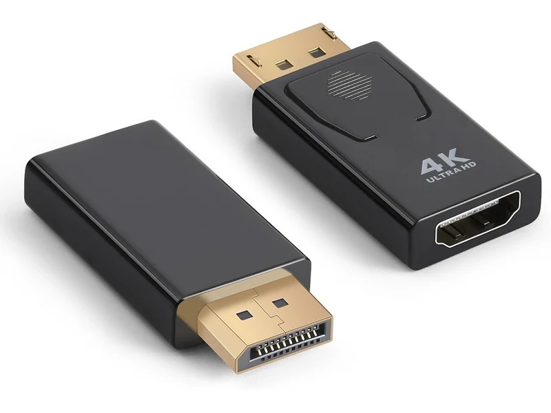 DisplayPort auf HDMI Adapter 4K DP zu HDMI Konverter Audio Video