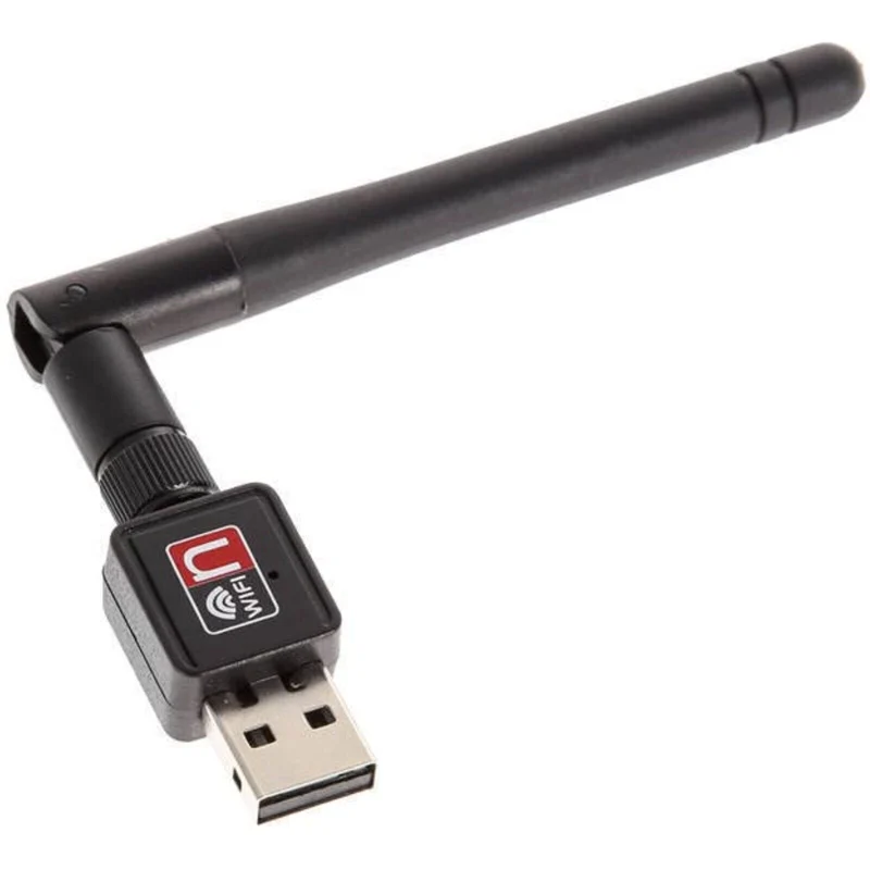 Mini WiFi Wireless Stick Adapter WLAN 150Mbit 2dBi Drahtlos Dongle USB 2.0 NEU