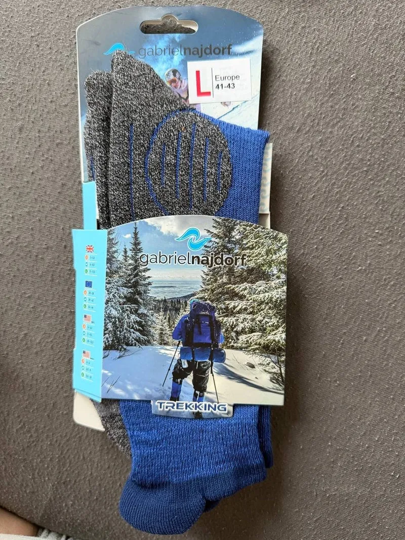 Gabriel Najdorf Trekking Socken Coolmax Thermolite Wandern Outdoor
