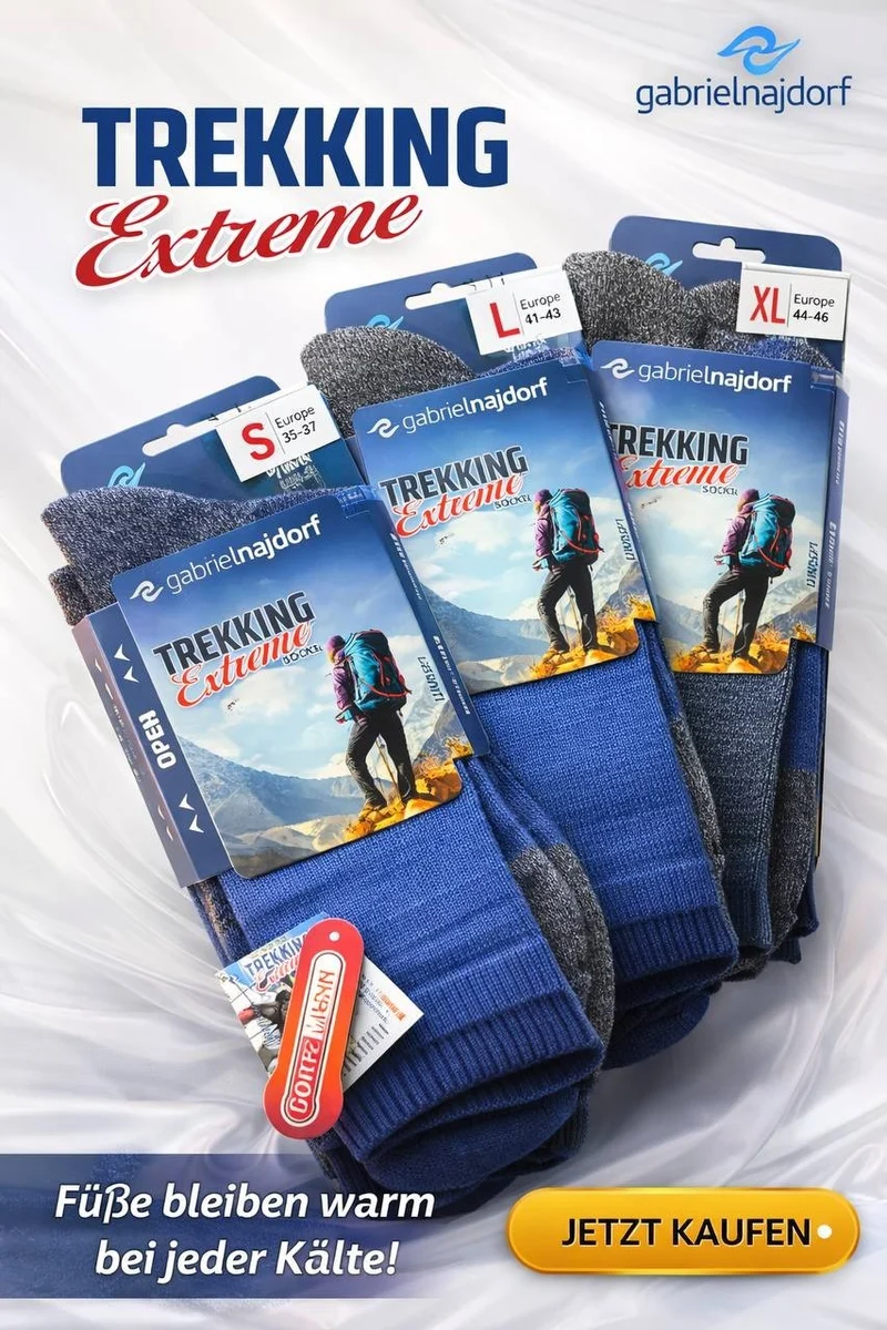 Gabriel Najdorf Trekking Socken Coolmax Thermolite Wandern Outdoor