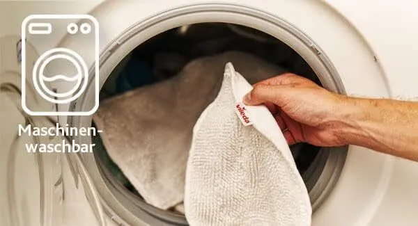 Vileda Steam Dampfreiniger Ersatzpads aus Mikrofaser – Waschbar & Wiederverwendbar (2 Stück)