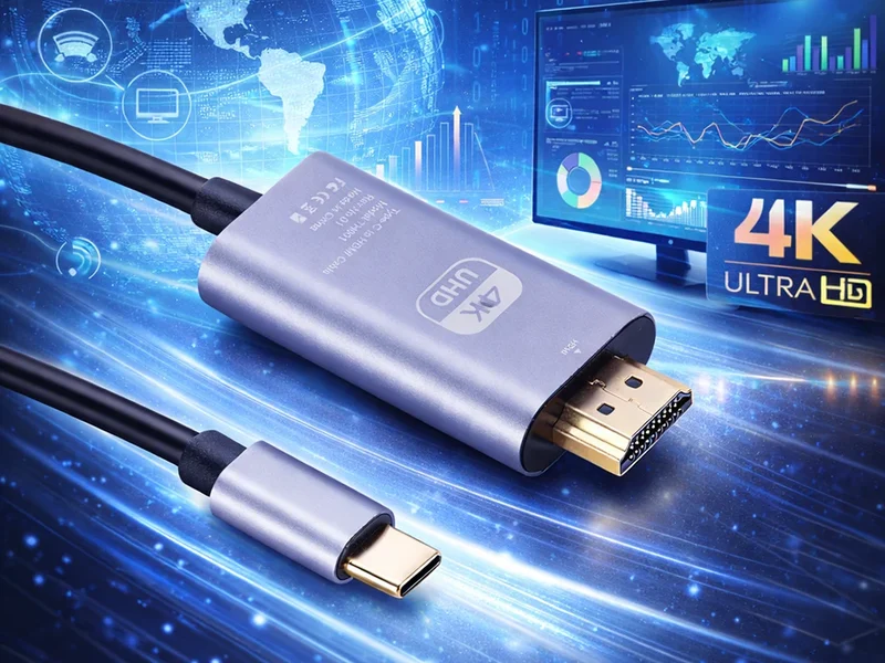 USB-C zu HDMI Kabel 4K UHD Typ C auf HDMI für Samsung Huawei Sony Xiaomi TV