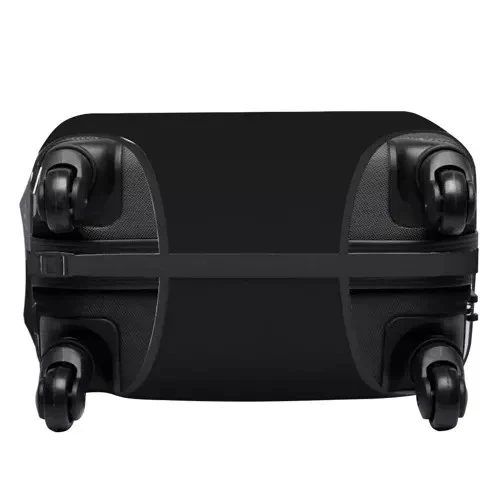Kofferschutzhülle Größe M Schwarz Kofferbezug Elastisch Gepäck Schutz