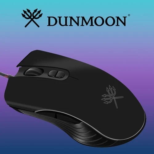 Gaming Maus mit LED Beleuchtung, 7200 DPI und 7 programmierbaren Tasten – Optische USB Computermaus