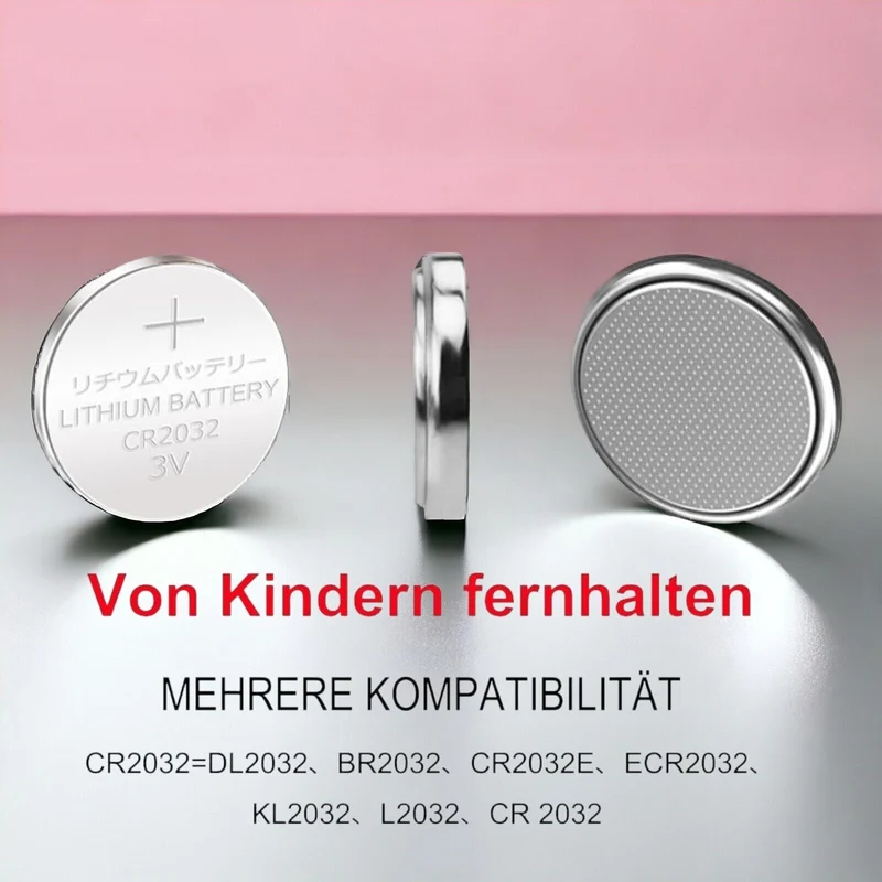 GutAlkaLi 5 Stück CR2032 3V