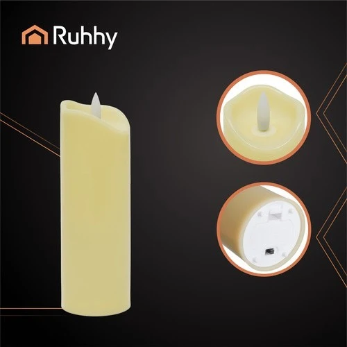 Led Kerzen Set elektrische Dekokerzen Grablicht warmweiß flackernd innen/außen