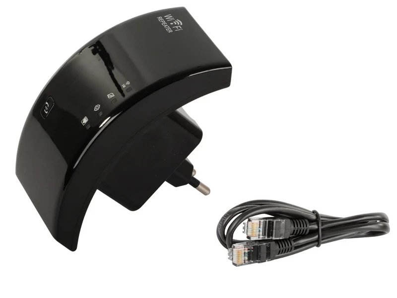 WLAN Repeater 300 Mbps – WiFi Verstärker 2.4 GHz mit WPS & Access Point Modus