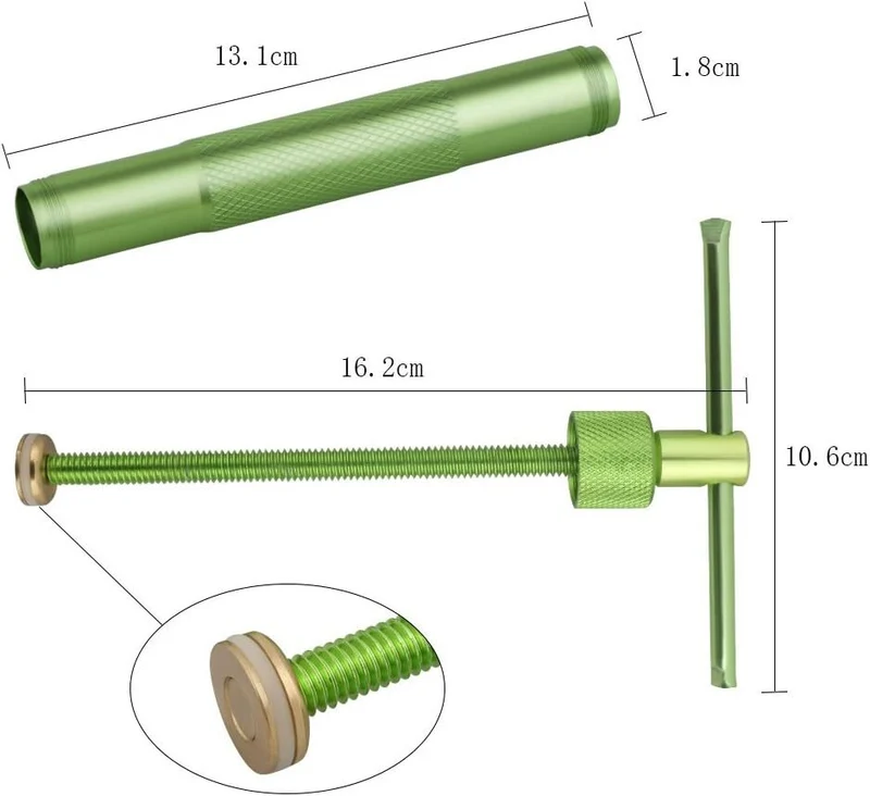 Vicloon Tonpressen Clay Handwerk, Edelstahl Zuckerpaste Extruder, Fondant Presse