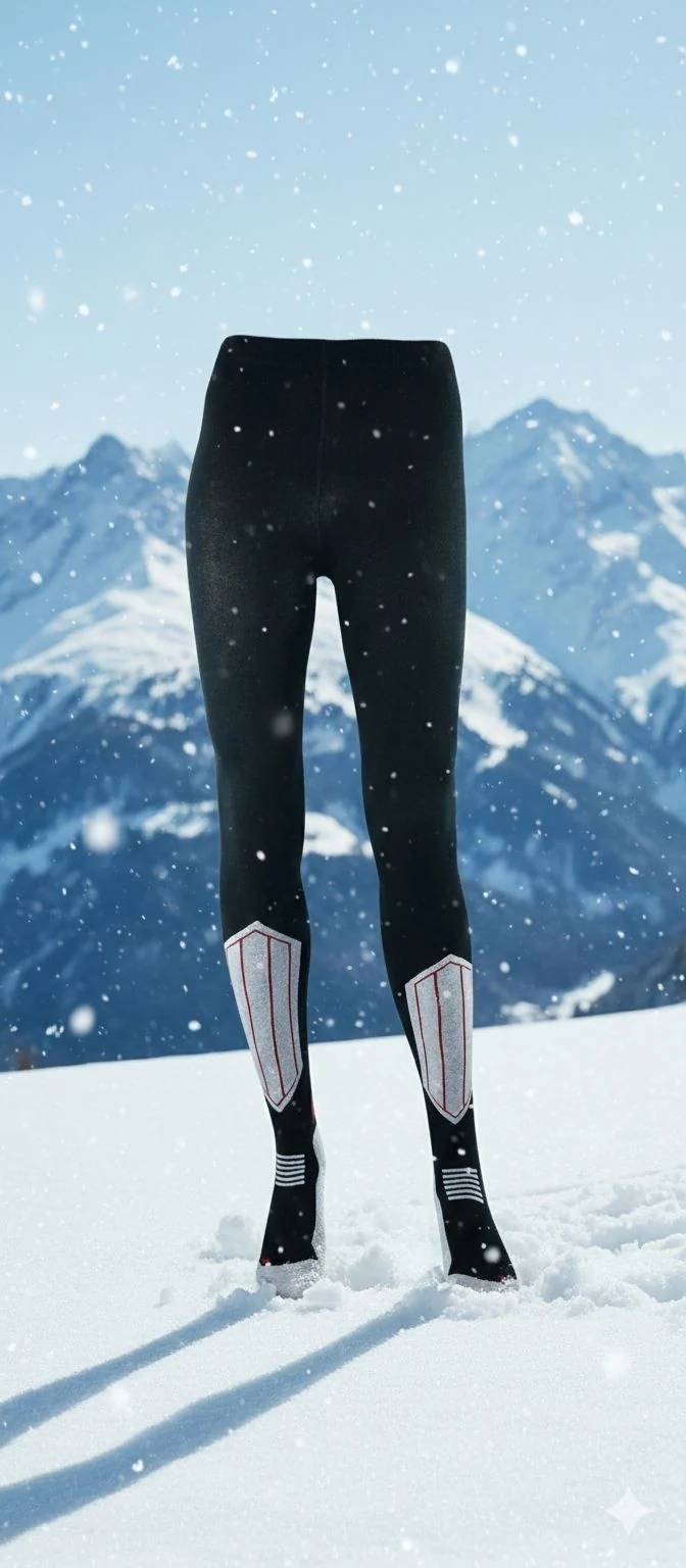 Gabriel Thermo Ski-Strumpfhose Unisex Größe M (39–42) – Warme Winter Unterwäsche