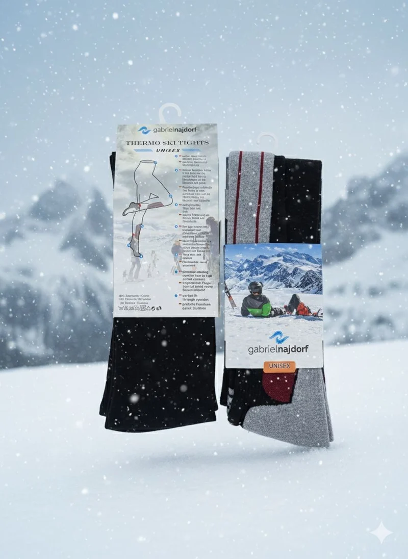 Gabriel Thermo Ski-Strumpfhose Unisex Größe M (39–42) – Warme Winter Unterwäsche