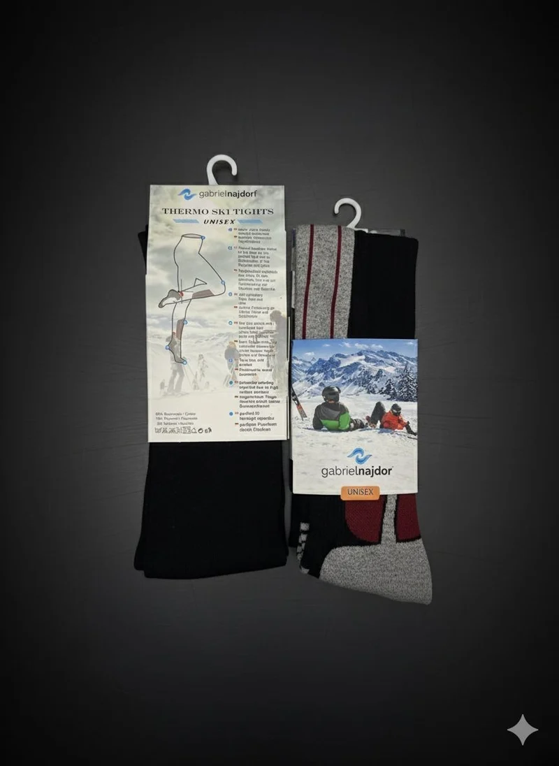 Gabriel Thermo Ski-Strumpfhose Unisex Größe M (39–42) – Warme Winter Unterwäsche