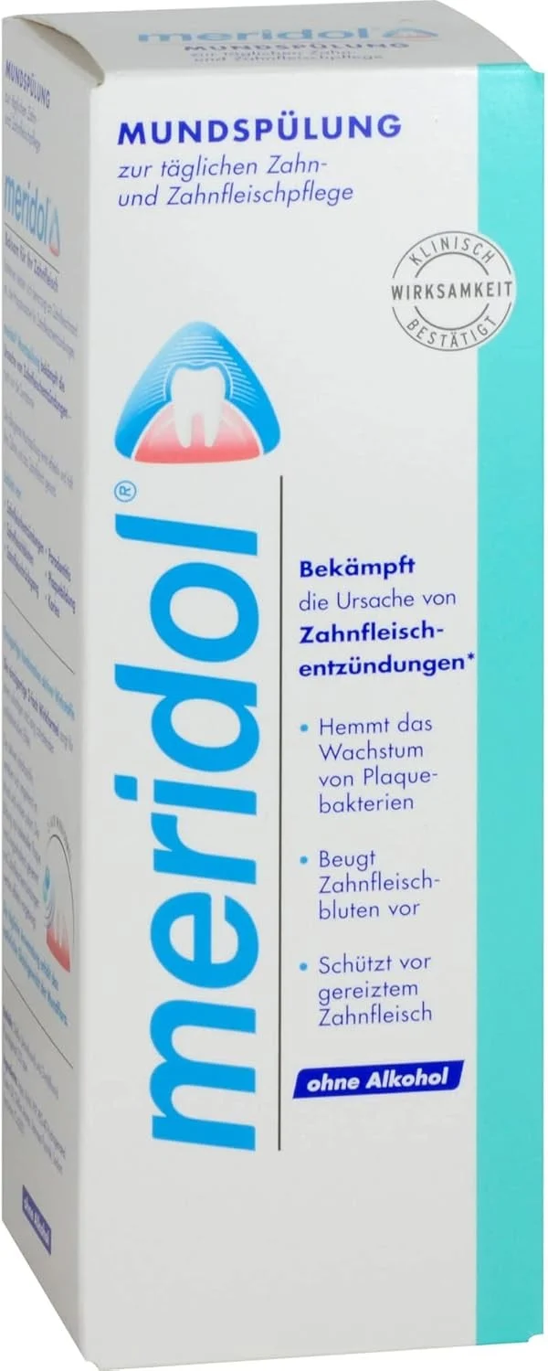 Meridol Mundspülung 400ml - antibakterieller Effekt für gesunde Zähne