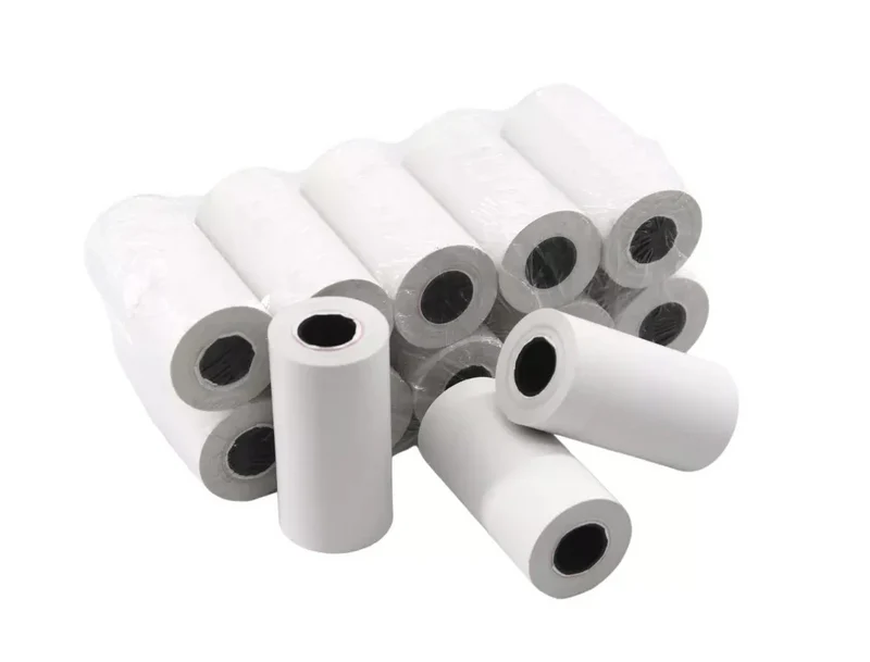 Thermorollen 57mm x 30mm x 12m | BPA-frei EC-Kassenrollen weiß | Thermopapier