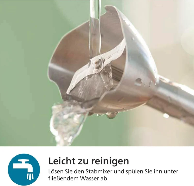 Philips 5000-Serie Stabmixer inkl. Schneebesen, Spiralizer, XL-Zerkleinerer