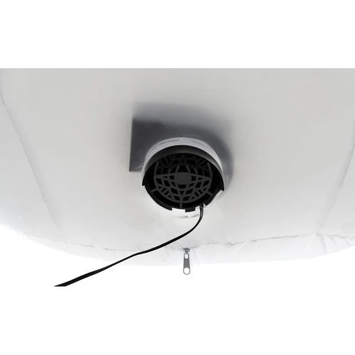 Aufblasbarer LED-Schneemann 155 cm – Weihnachtsdeko mit rotierendem Lichtprojektor, IP44 wasserdicht
