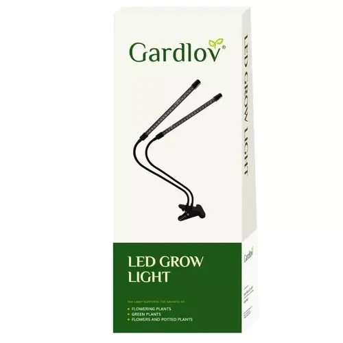 LED Pflanzenlampe 20W mit Timer und Dimmer – Pflanzenlicht für Zimmerpflanzen & Anzucht