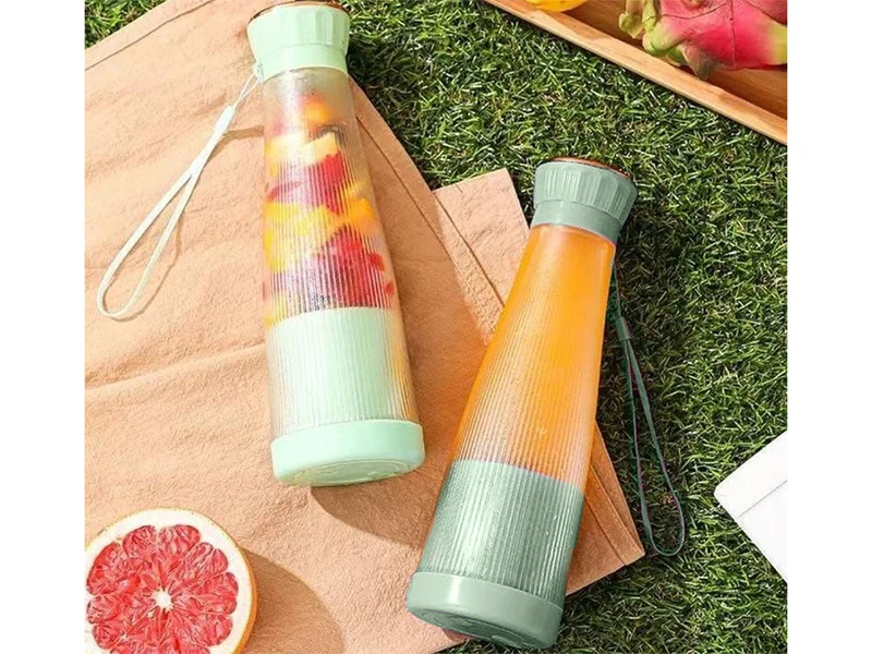 Tragbarer USB Smoothie Mixer kabellos – 400 ml Akku Mixer für Smoothies & Shakes