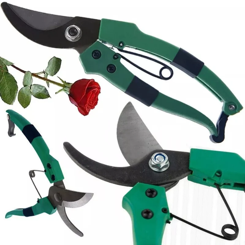 Gartenschere Handschere Pflanzenschere Strauchschere mit Sicherheitsverschluss 5907451356487