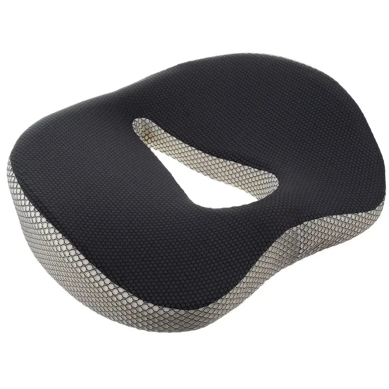 Orthopädisches Sitzkissen aus Memory Schaum – Ergonomisch mit abnehmbarem Bezug