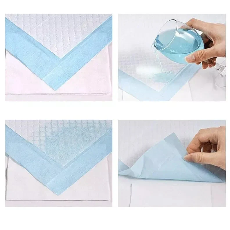 Hundetrainingsunterlagen 100 Stück 45x33 cm – Saugstarke Welpenpads mit 4-Lagen-Schutz und Kotbeuteln