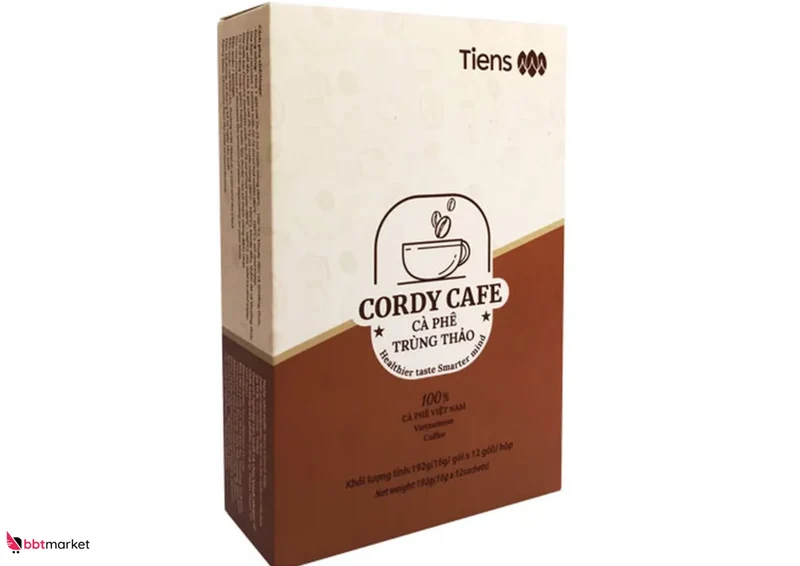 Tiens Cordycafe – Kaffee mit Cordyceps Sinensis, Goji Beere, Reishi & Ginseng Extrakt