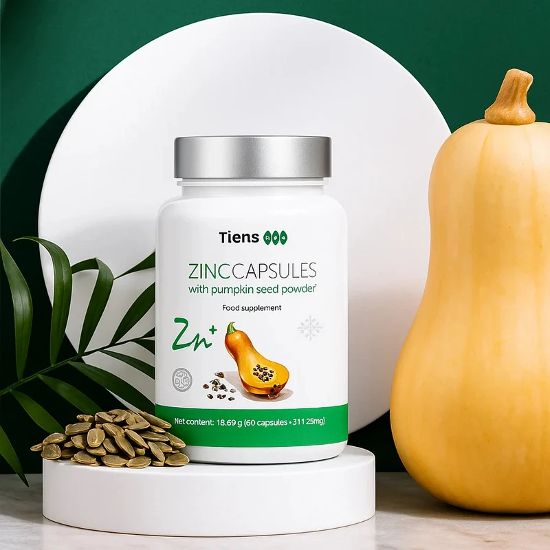 TIENS Vitalitäts Auflade Paket Tiens Spirulina & Zink Kapseln Nahrungsergänzung