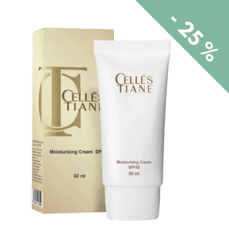 CELLES TIANE Feuchtigkeitscreme SPF50 | Gesichtspflege Sonnencreme 50ml